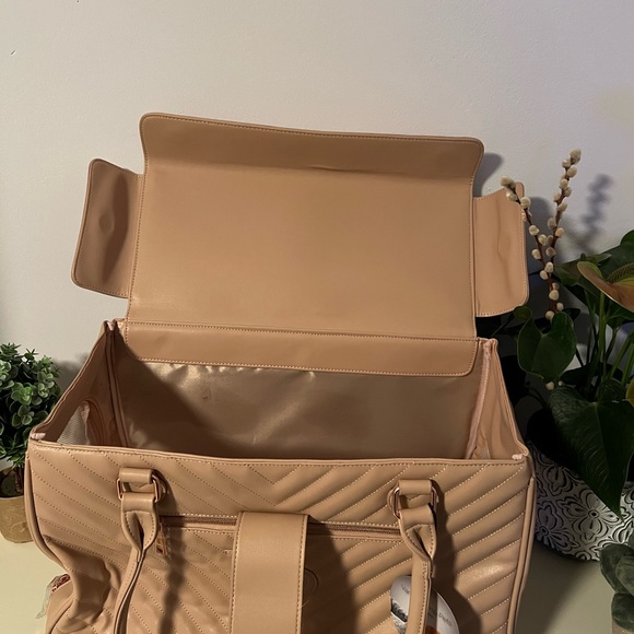 Vanderpump Pets Monogramme Pet Carrier Blush Pink - Picture 5 of 12